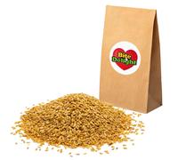 Bite&Delight Graines de lin dorées 10 kg - Riche en fibres et en oméga-3, idéal pour les céréales, le yaourt, le pain & les salades, 100% naturel