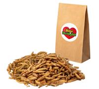 Bite&Delight Larves séchées de mouche soldat noire 2kg / 2000g - Source naturelle de protéines pour la volaille, les oiseaux sauvages, les reptiles et les petits animaux