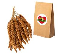 Bite&Delight - Millet rouge du Sénégal 5kg - Friandise naturelle pour oiseaux, idéale pour les perroquets, les canaris et les oiseaux sauvages