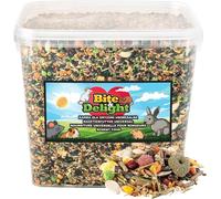 Bite & Delight Nourriture universelle pour rongeurs 6.2 kg - Nourriture pour gerbilles, souris domestiques, gerboises & rats - Sans sucre ajouté