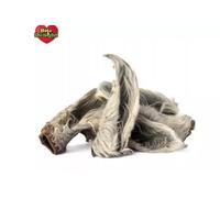 Bite&Delight Oreilles de cerf avec fourrure 10pcs - Friandise naturelle à mâcher pour chiens - Soins dentaires & digestion, Hypoallergénique & pauvre en graisse, Pour petits & grands chiens