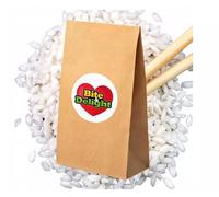 Bite&Delight Riz pour sushi 2 kg - Riz collant à grain rond pour maki, nigiri & onigiri - sans gluten, authentique, parfaitement malléable, haute qualité