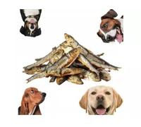 Bite&Delight Sprat séché pour chiens 100g - Friandise 100 % naturelle avec oméga-3, poisson entier comme récompense - riche en protéines & très digeste