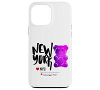 Bite Me, Cool New York City Purple Candy Gum Bear Graphic Coque pour iPhone 13 Pro Max