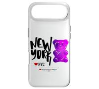 Bite Me, Cool New York City Purple Candy Gum Bear Graphic Coque pour iPhone Air