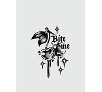 Bite Me Juice Plant Ink Autocollant De Tatouage Temporaire Imperméable Semi-Permanent Et Durable 2 Semaines