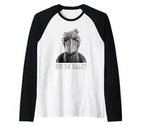 Bite The Bullet Shoebill Cigogne Humour Manche Raglan