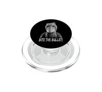 Bite The Bullet Shoebill Cigogne Humour PopSockets PopGrip pour MagSafe