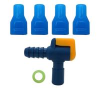 Bite Valve Replacement, Bladder Spout for Backpack Water Reservoir, Silicone Hydration Spout for Camping, Hiking, Hunting, Biking, Outdoor Sports, Travel Gear, Durable, Leak-Proof, Easy to Clean