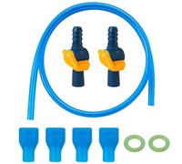 Bite Valve Replacement - Water Pack Nozzle Replacement Mouthpiece | Adjustable Switch Nozzle Kit | for Cycling Hydration Bladder, Outdoor Hiking Camping Travel Sports, PP + Silicone
