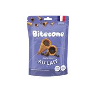BITECONE-Biscuits mini cônes fourrés chocolat au lait Bitecone - 100 g