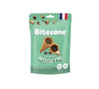 BITECONE-Biscuits mini cônes fourrés chocolat noisette Bitecone - 100 g