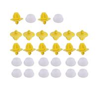 BITEKS jfqm 100 pièces Clips de Garniture de Passage de Roue de Moulage de Porte de Voiture adaptés for Land Rover Discovery 3 4 adaptés for Range Rover Sport adaptés for Freelander 1 2