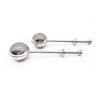 BITEYI Boule à Thé Infuseur à Thé Filtre à Thé Acier Inoxydable Long manche Extra-Fine Mesh Passoire à Thé(Lot de 2)