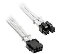 BITFENIX Alchemy 4+4-Pin EPS12V-Verlängerungskabel à Manches Longues Blanc 45 cm