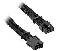 BITFENIX Alchemy 8-Pin PCIe-Verlängerungskabel à Manches Courtes Noir 45 cm