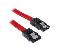 BitFenix Alchemy Premium Modding Series Multisleeved Cable - Câble SATA - Serial ATA 150/300/600 - SATA (F) pour SATA (F) - 30 cm - moulé - rouge