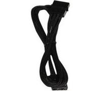 BitFenix Alchemy Premium Modding Series Multisleeved Cable - Rallonge de câble d'alimentation - alimentation interne 4 plots (M) pour alimentation interne 4 plots (F) - 45 cm - moulé - noir Noir G