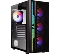 BitFenix Boîtier Apollo / ATX / ventilateur ARGB 4x120mm / 3xUSB 3.0 / USB 2.0 / verre trempé / noir