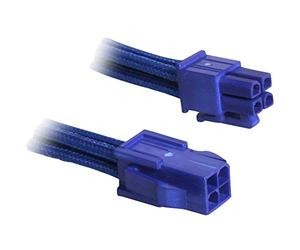 BitFenix Câble d'extension ATX12V 4 Broches 45 cm - Bleu/Bleu