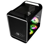 BITFENIX Prodigy M 2022 Boîtier PC Gamer mATX, 3 Ventilateurs ARGB Inclus, Noir