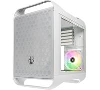 BitFenix Prodigy M 2022 Boîtier PC Gamer mATX, 3 Ventilateurs ARGB Inclus, Verre trempé, USB 3.2 Type-C, Blanc