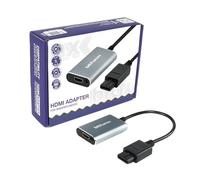 BITFUNX adaptateur HDMI N64/NGC/SFC/SNES - Prend en charge les commutateurs SV et AV automatiques et 16:9/4:3, jeu vidéo Plug & Play sans décalage