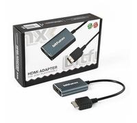 BITFUNX Adaptateur PS2 HDMI™ - Commutateur intégré pour basculer entre RVB ou composant, adaptateur de jeu vidéo Plug & Play sans décalage, convertisseur HDMI pour console de jeu PS2 toutes versions