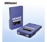 Bitfunx GCMCE FlipperMCE Adaptateur de lecteur de carte mémoire pour magasin pour console de jeu NGC GameCube Wii (RVL-001) TRN Black