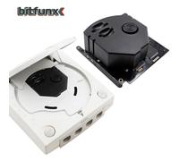 BitFunx GDEMU Kit de montage câble d'extension de carte SD à distance pour Console de jeu SEGA DC Dreamcast VA1 BK