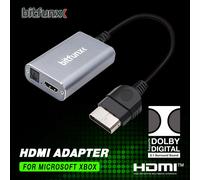 Bitfunx HDMI ™ Adaptateur pour consoles de jeu rétro classiques XBOX, câble HD, accepte le son Surround numérique Dolby 5.1 adapter for xbox