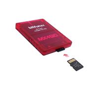 Bitfunx-Lecteur De Carte De Jeu Pour Consoles Sony Playstation 2,Adaptateur Pour Sd,Mircosd,Mx4sio Sio2sd - Type Tf-Micro Sd Red
