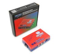 BITFUNX RetroScaler2x Convertisseur AV vers HDMI - Prend en charge 2 x Line Doubler, filtre et modes pass-through, adaptateur de jeu vidéo sans décalage, pour console