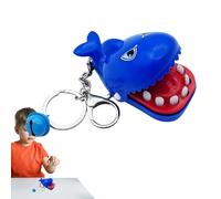 Biting Finger Toy Keychain - Animal Hand Bite Toys Kids Interactive Crocodile Toy | Crocodile Biting Game Girls Boys Ages 4+, Funny Mini Key Chain Party Favors Doubles Versatile Key Chain