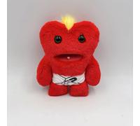 (Biting Monster)Porte-clés peluche de collection Fuggler avec fourrure courte douce pour enfants cadeau et décoration