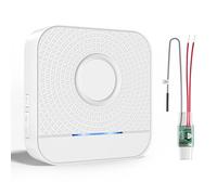 BITIWEND Transmission du Signal Radio pour Interphone, Sonnettes, Sonnettes de porte et Gong Kit d'extension Radio Convertisseur 3-24 V CA/CC + Récepteur 58 Mélodie & 0-110 dB