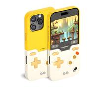 Bitmolab Gamebaby Coque de protection innovante pour iPhone 16 Pro Max, pour iPhone 16 Pro Max, pour jeux rétro