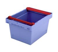 BITO Bacs de distribution Bito série MB MBB43221 l 400 x l 300 x H 223 bleu-gris Quantité:1