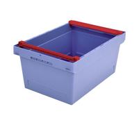 BITO Bacs de distribution Bito série MB MBB64271 l 600 x l 400 x H 273 bleu-gris Quantité:1