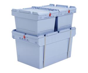 BITO Bacs de distribution Bito série MB MBDU84421 l 810 x l 400 x H 449 bleu-gris Quantité:1