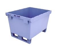 BITO Bacs de distribution MB à fond double Bito MB86421DKUFE l 800 x l 600 x H 523 bleu-gr Quantité:1