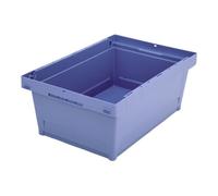 BITO Bacs de distribution MB à fond nervuré Bito MB64221R l 600 x l 400 x H 241 bleu-gris Quantité:1