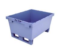 BITO Bacs de distribution MB à fond nervuré Bito MB86321RKUFE l 800 x l 600 x H 323 bleu-g Quantité:1