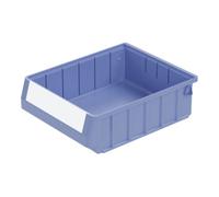 BITO Bacs de rangement Bito série RK RK3209 l 300 x l 234 x H 90 bleu-gris Quantité:8
