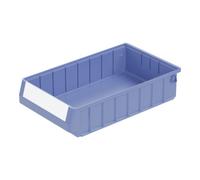BITO Bacs de rangement Bito série RK RK4209 l 400 x l 234 x H 90 bleu-gris Quantité:8