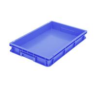 BITO Bacs gerbables norme Europe Bito série BN BN6407 l 600 x l 400 x H 78 bleu Quantité:1