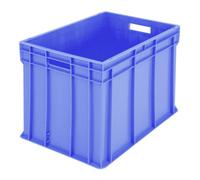 BITO Bacs gerbables norme Europe Bito série BN BN6441 l 600 x l 400 x H 415 bleu Quantité:1