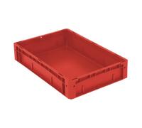 BITO Bacs gerbables norme Europe Bito série XL XL64121 l 600 x l 400 x H 120 rouge Quantité:1