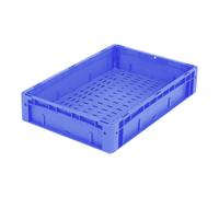 BITO Bacs gerbables norme Europe Bito série XL XL64123 l 600 x l 400 x H 120 bleu Quantité:1