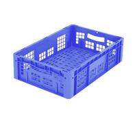 BITO Bacs gerbables norme Europe Bito série XL XL64173 l 600 x l 400 x H 170 bleu Quantité:1